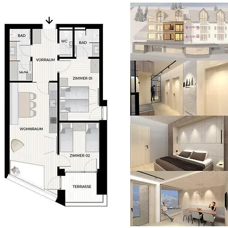 Hotel apartamentowy Sonne Obertauern